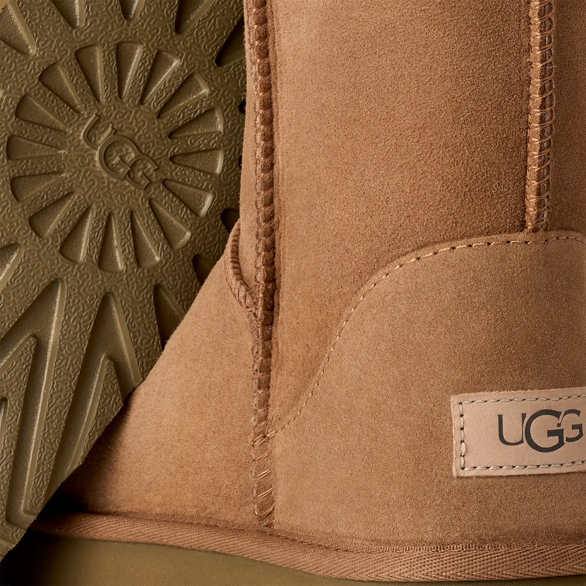 UGG Stivali Classic Short II Donna in Chestnut