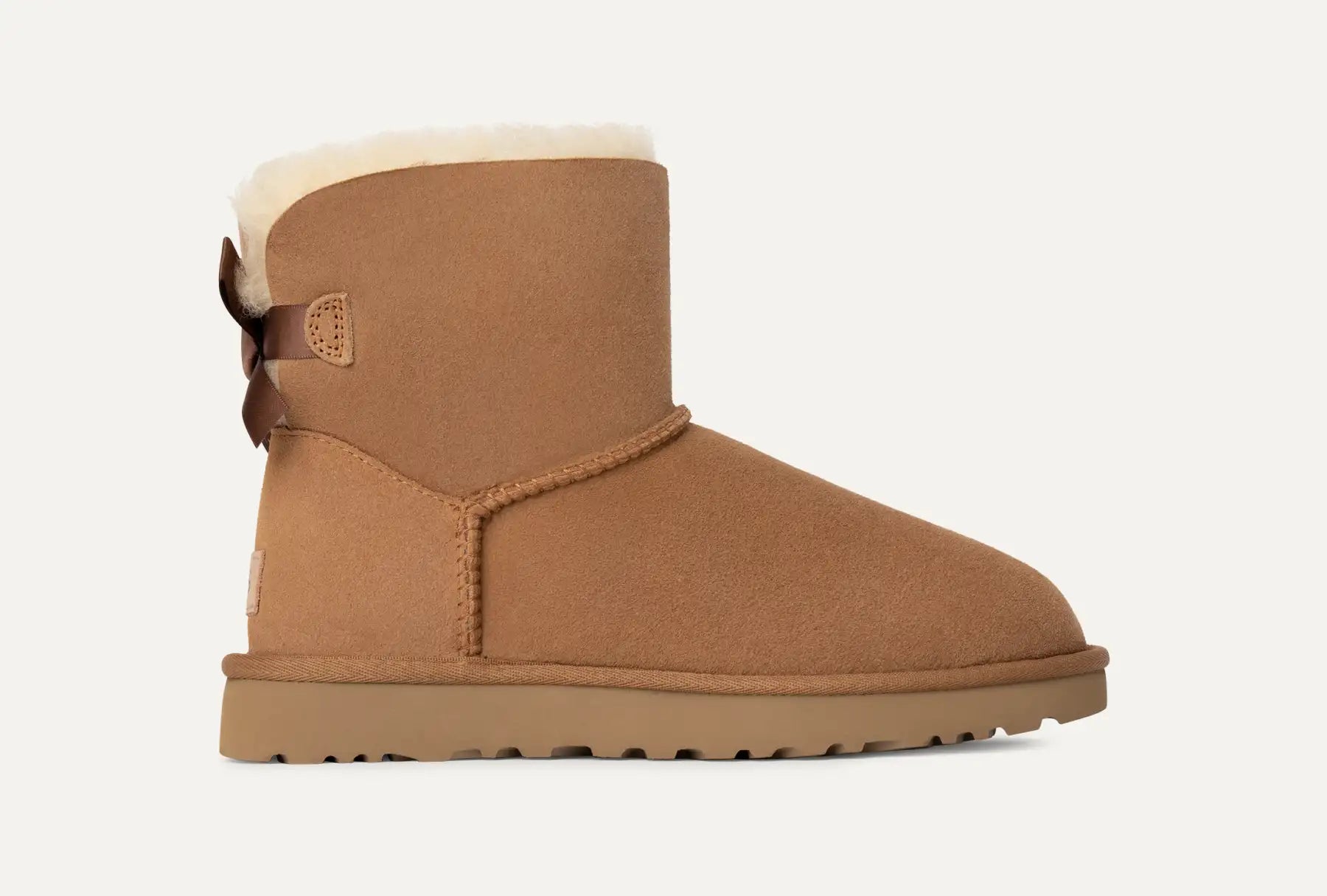 UGG Stivali Mini Bailey Bow II Donna in Chestnut