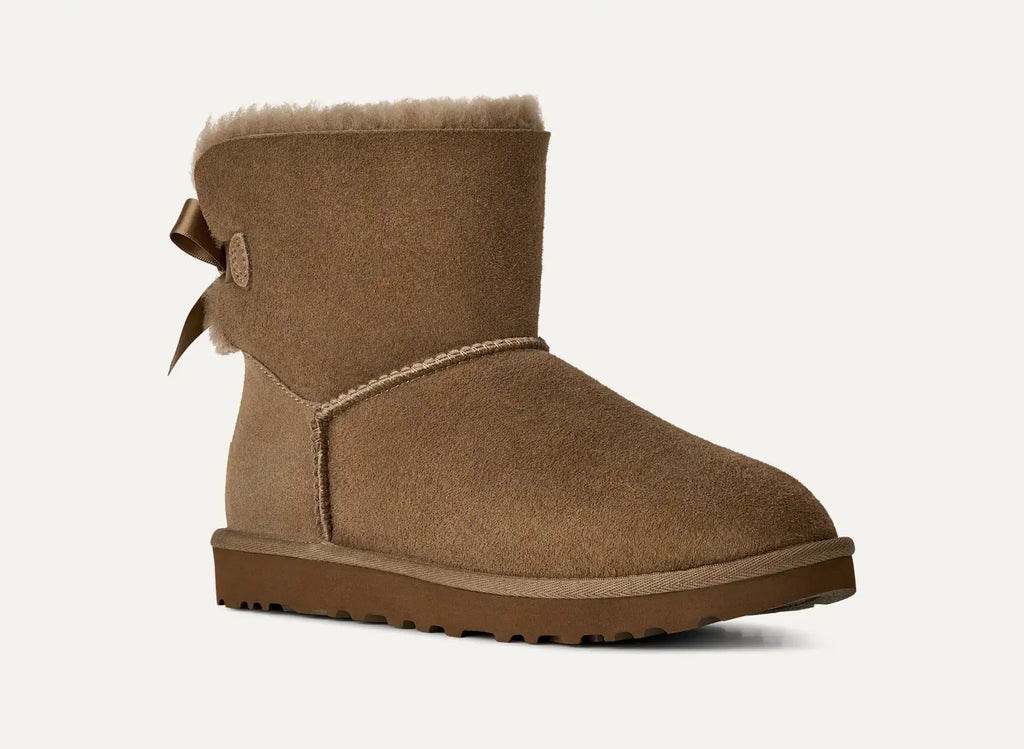 UGG Stivali Mini Bailey Bow II Donna in Light Bronze