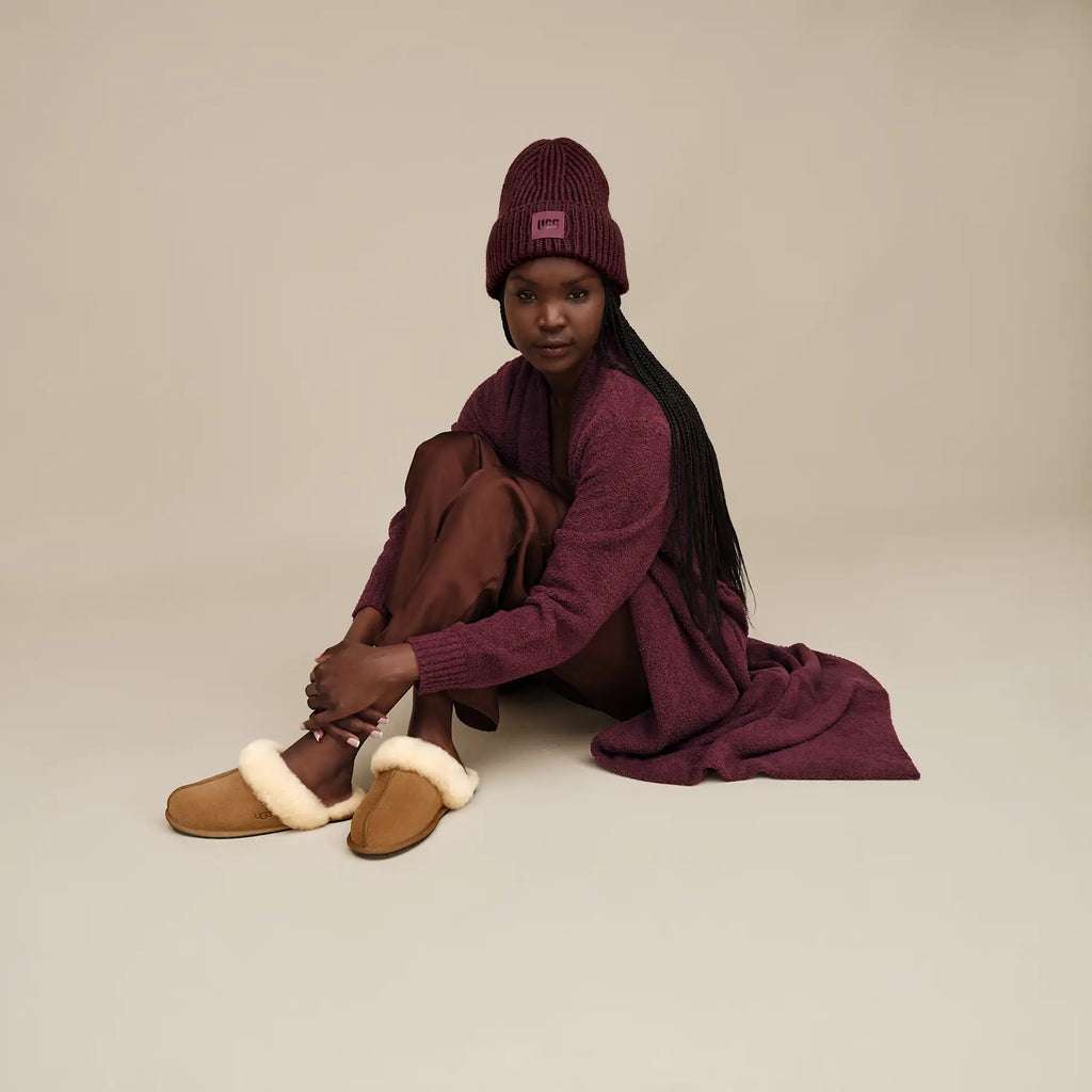 UGG Ciabatte Scuffette II Donna in Chestnut