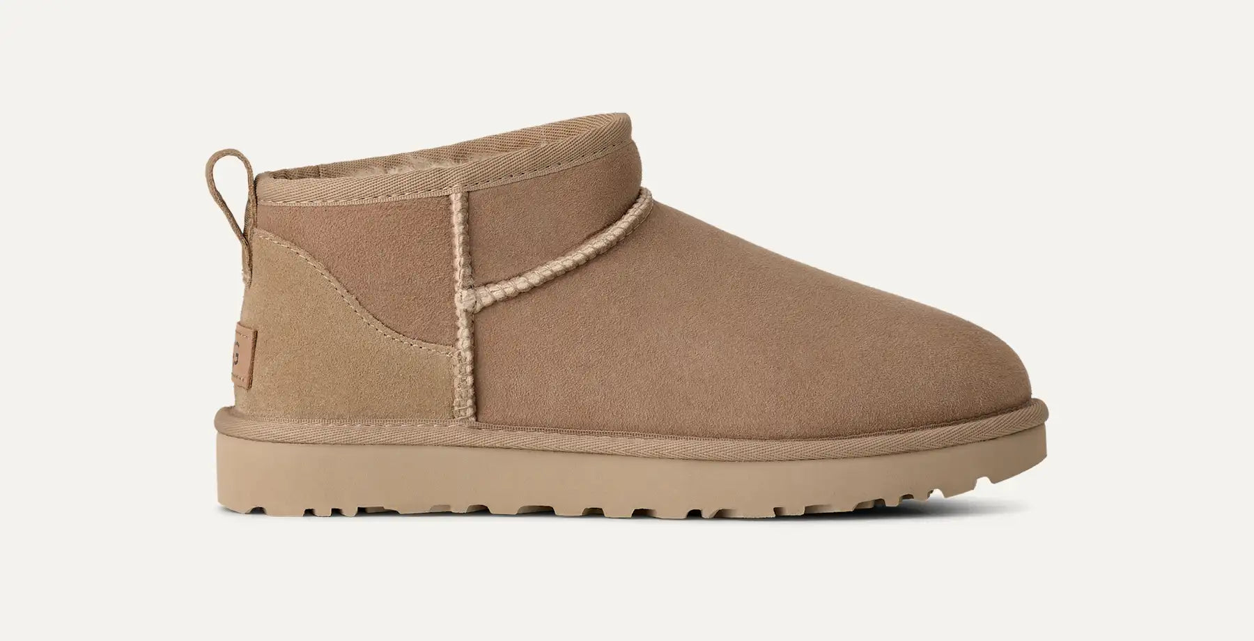 UGG Stivali Classic Ultra Mini Donna in Sand