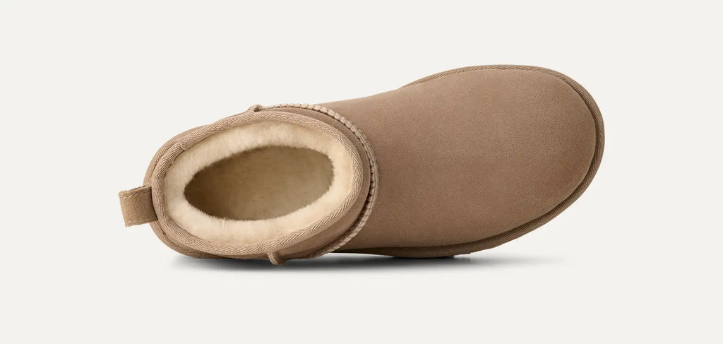 UGG Stivali Classic Ultra Mini Donna in Sand