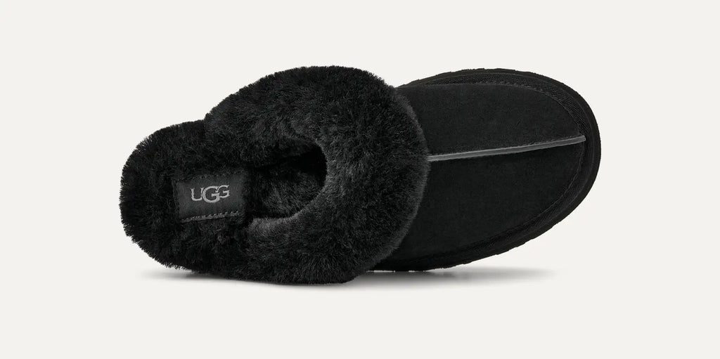 UGG Ciabatte Disquette Donna in Black