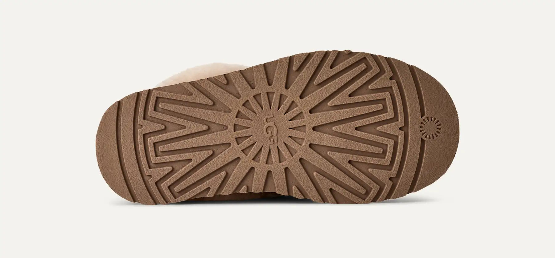 UGG Ciabatte Disquette Donna in Chestnut