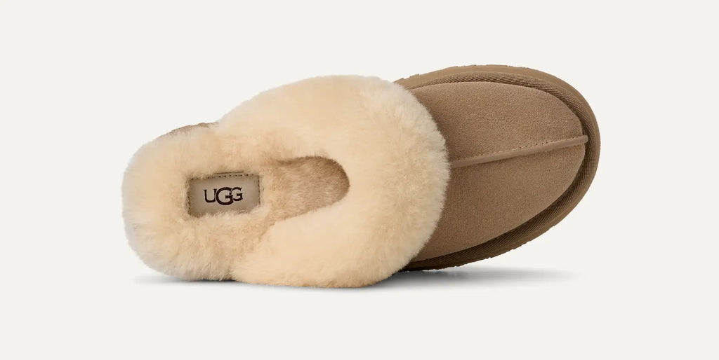 UGG Ciabatte Disquette Donna in Sand