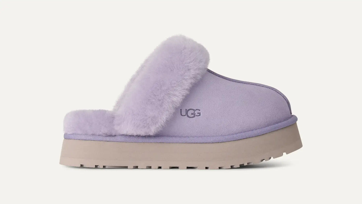 UGG Ciabatte Disquette Donna in Warm Lilac