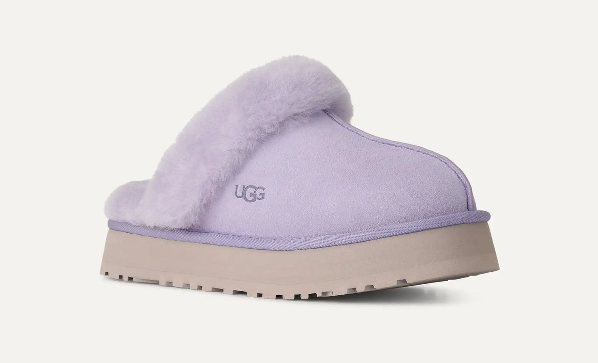 UGG Ciabatte Disquette Donna in Warm Lilac