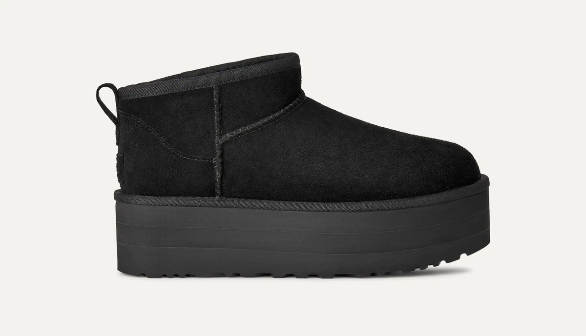 UGG Stivali Classic Ultra Mini Platform Donna in Black