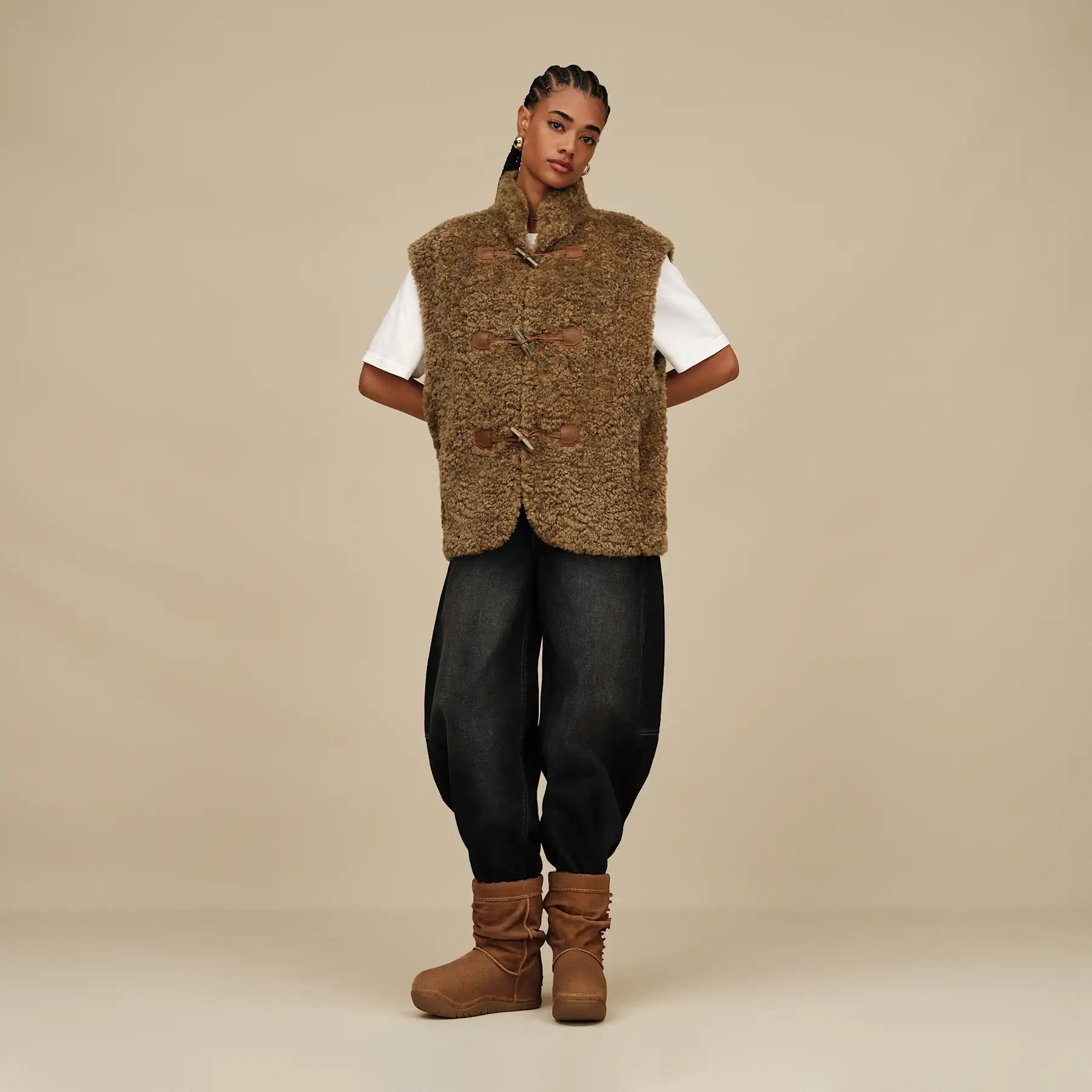 UGG Stivali Classic Bucked Donna in Chestnut