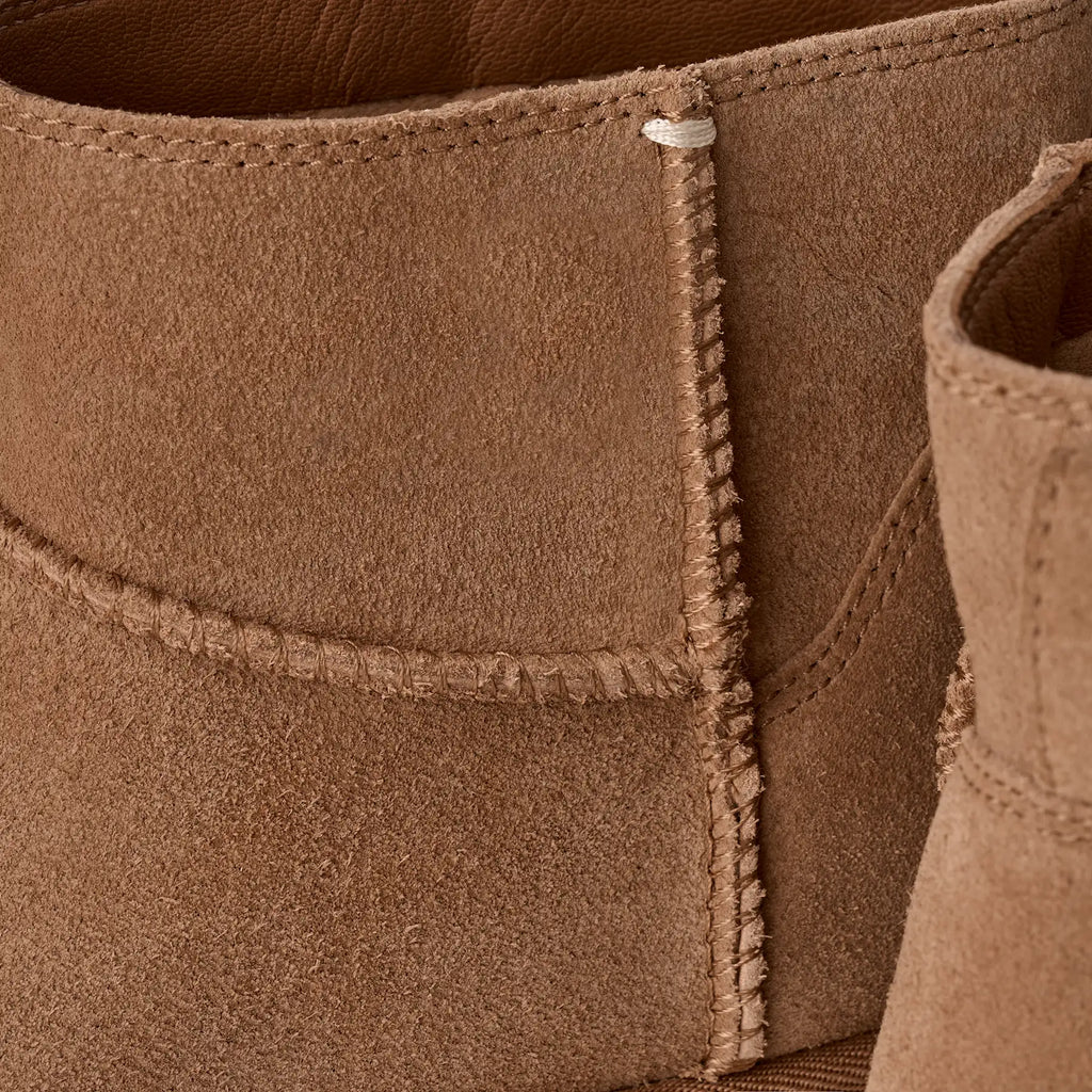 UGG Stivali Classic Mini Deconstructed Donna in Chestnut