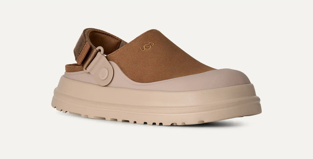UGG Sabot scamosciati GoldenGlow Donna in Chestnut