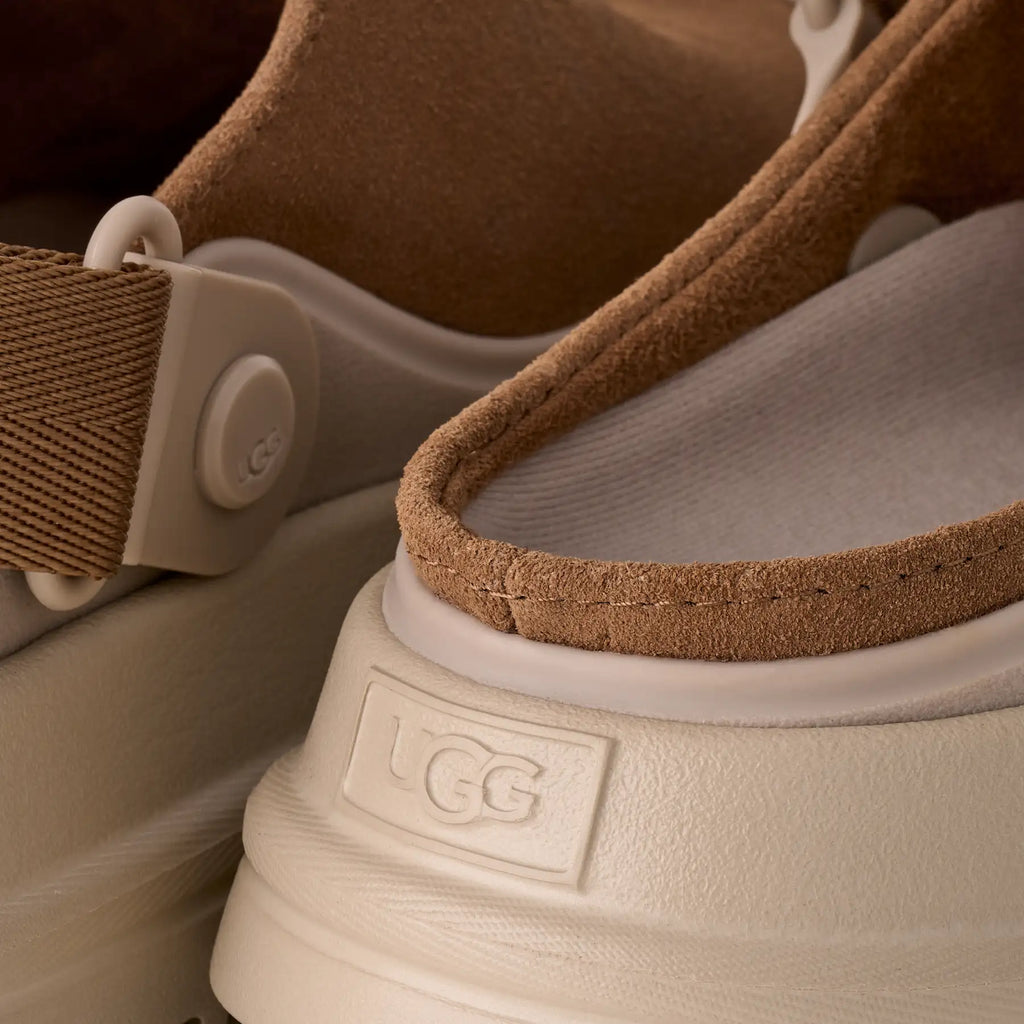 UGG Sabot scamosciati GoldenGlow Donna in Chestnut