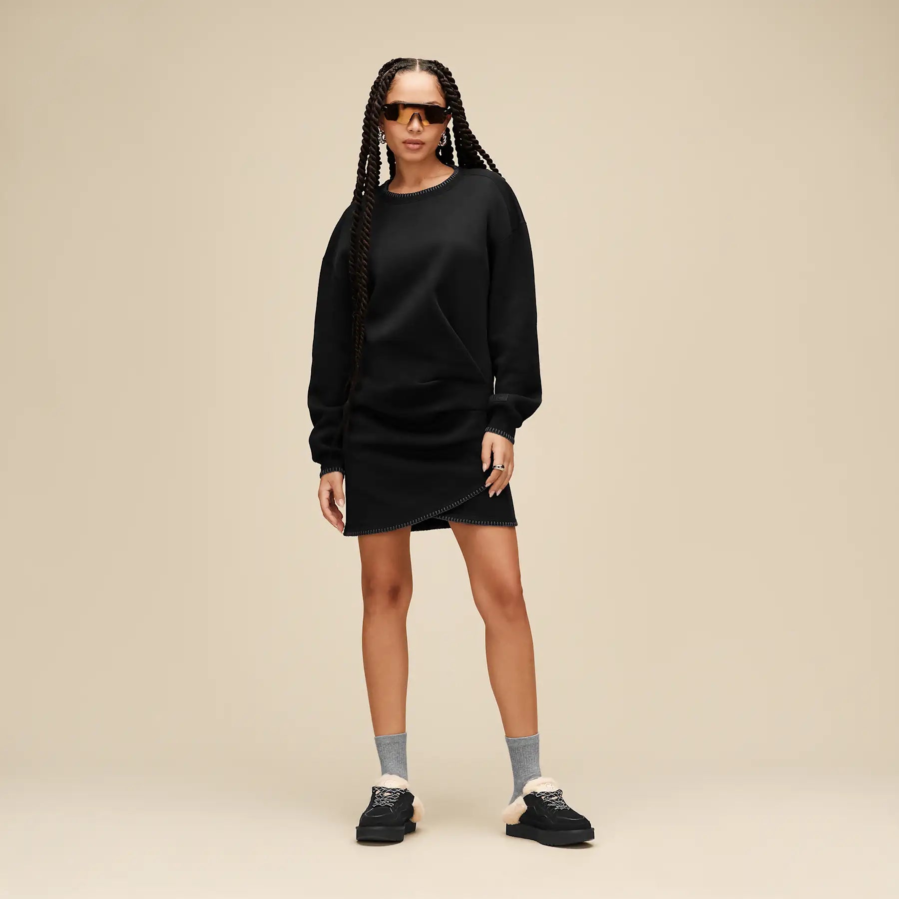UGG Sneaker Lowmel Mule Donna in Black