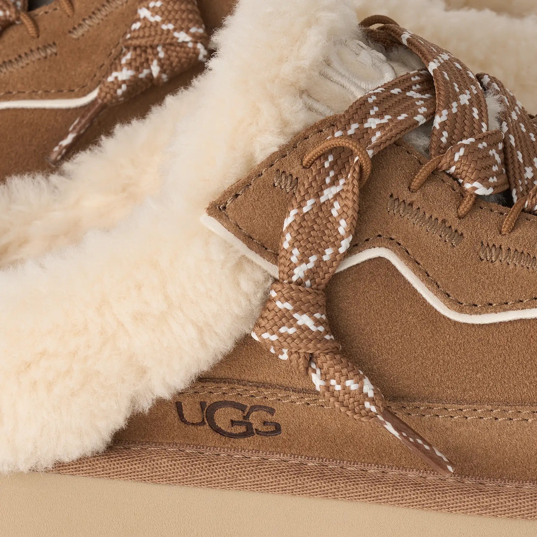 UGG Sneaker Lowmel Mule Donna in Chestnut