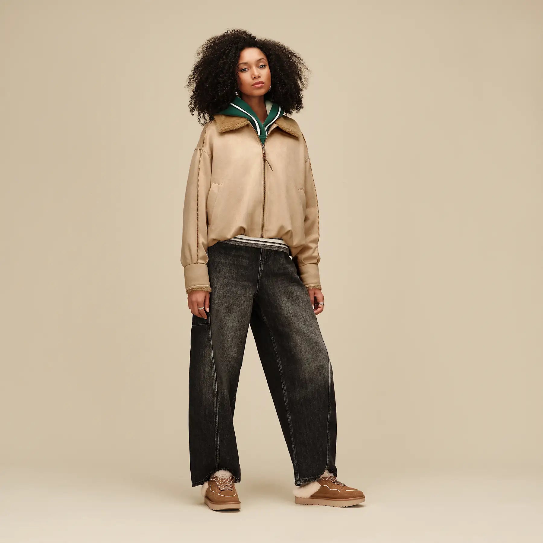 UGG Sneaker Lowmel Mule Donna in Chestnut