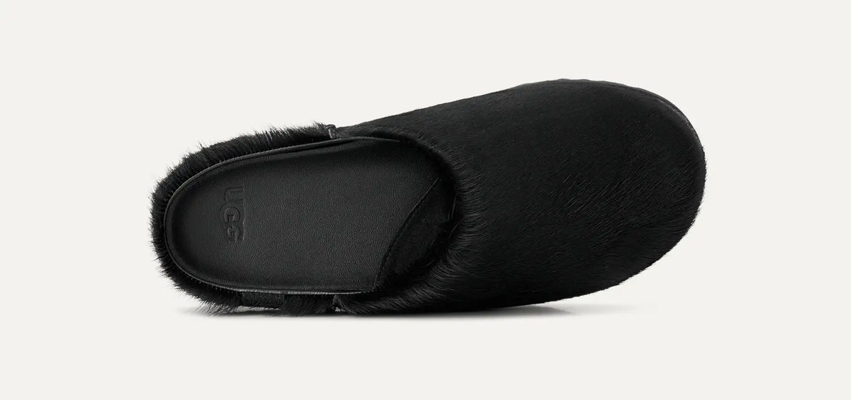 UGG Sabot Otzo Calf Hair Donna in Black