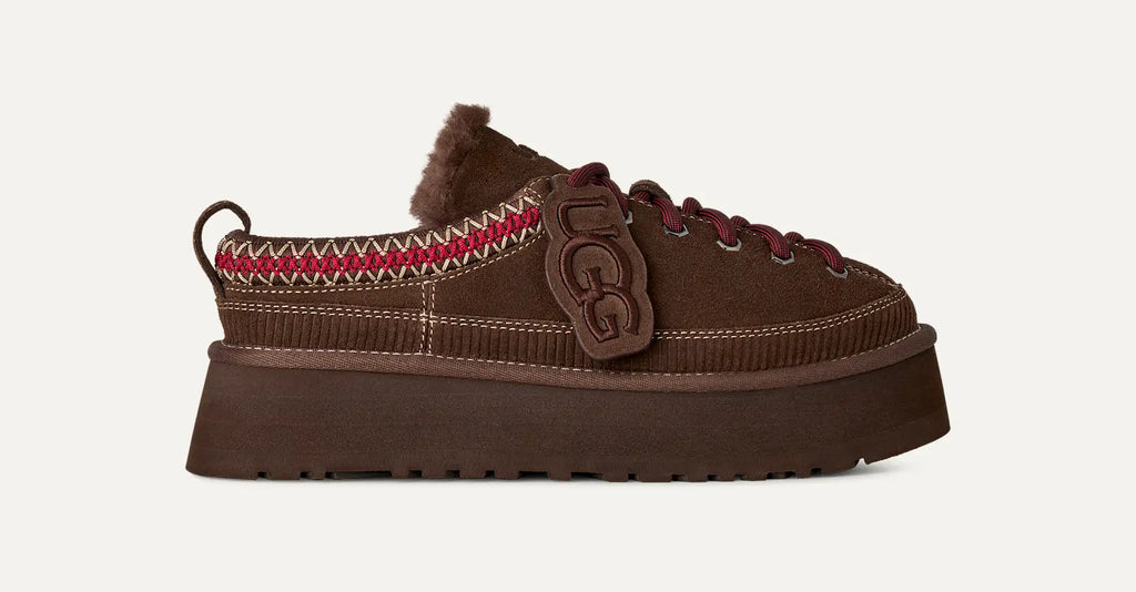 UGG Scarpe stringate Heritage Donna in Burnt Cedar