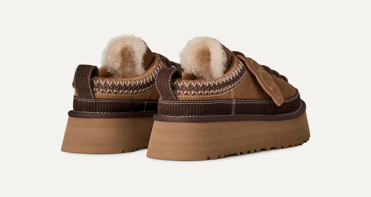 UGG Scarpe stringate Heritage Donna in Chestnut