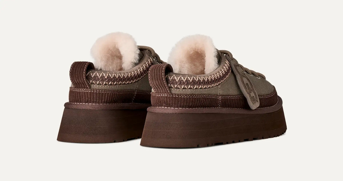 UGG Scarpe stringate Heritage Donna in Dried Oregano