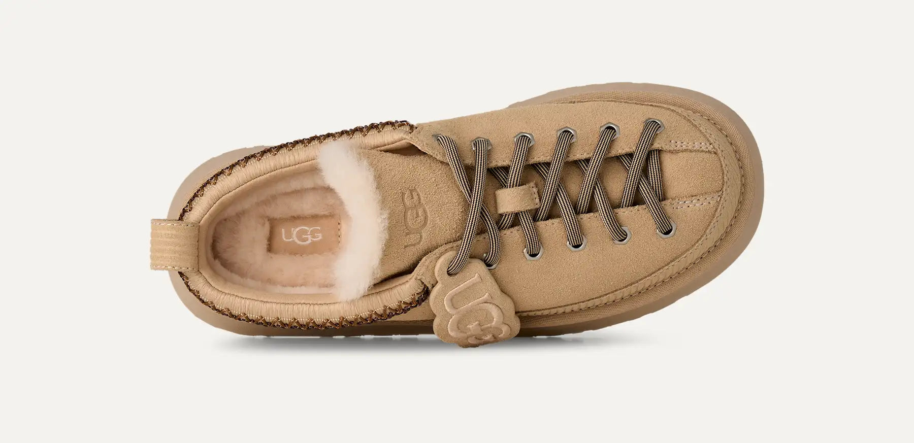 UGG Scarpe stringate Heritage Donna in Sand Castle