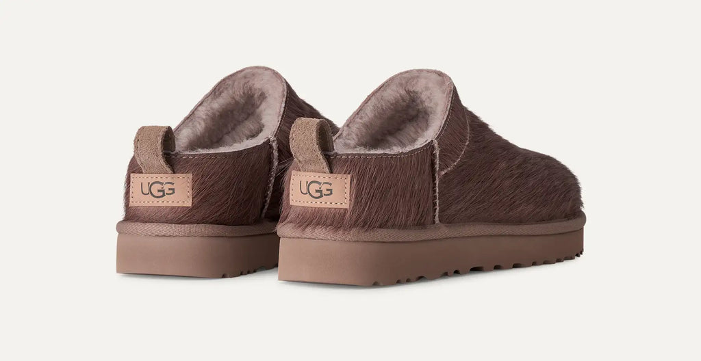 UGG Classic Micro Calf Hair Boot Donna in Caribou