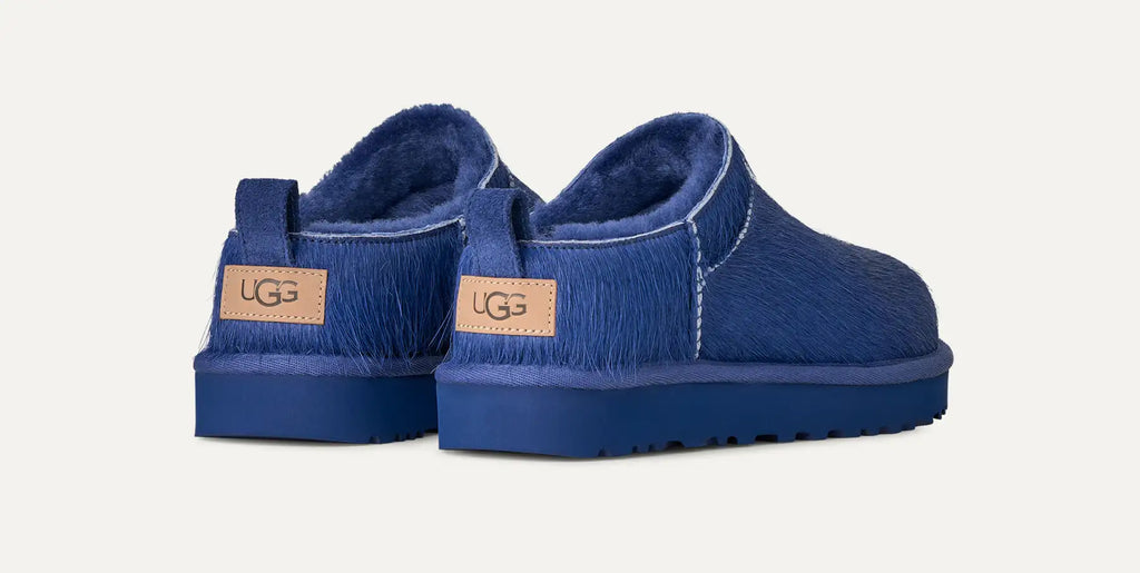 UGG Classic Micro Calf Hair Boot Donna in High-voltage Blue
