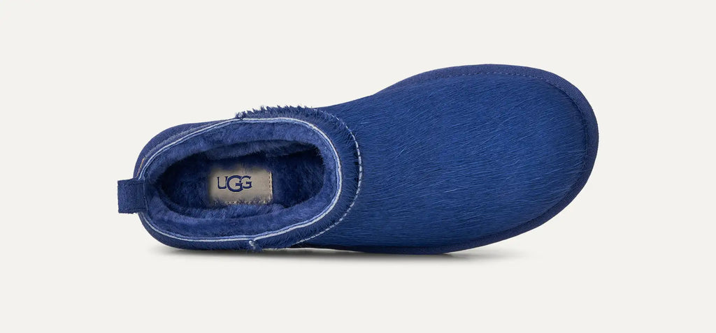 UGG Classic Micro Calf Hair Boot Donna in High-voltage Blue