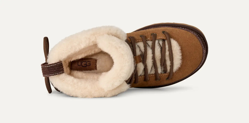 UGG Stivali Classic Heritage stringati Donna in Chestnut