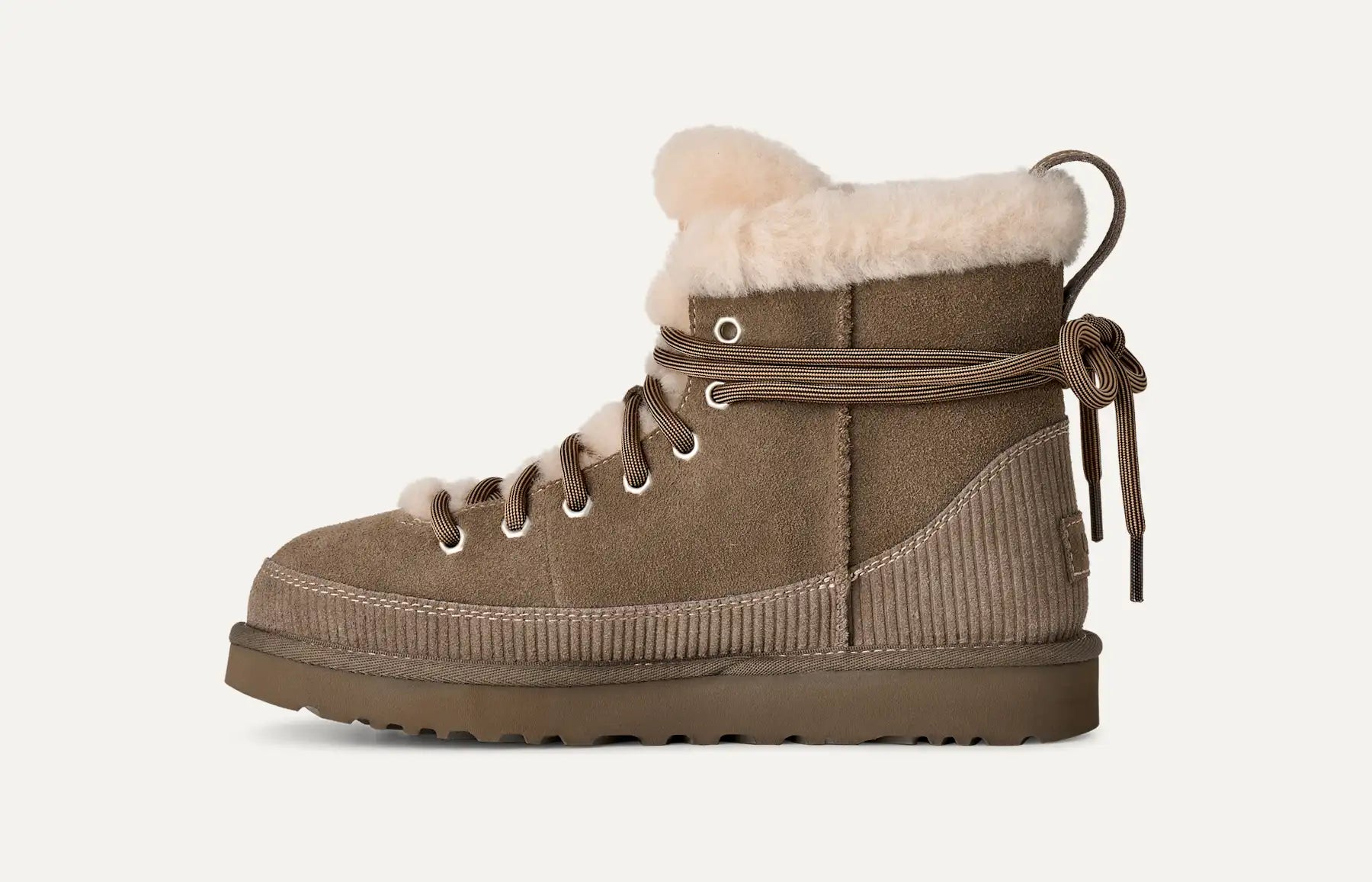 UGG Stivali Classic Heritage stringati Donna in Dried Oregano