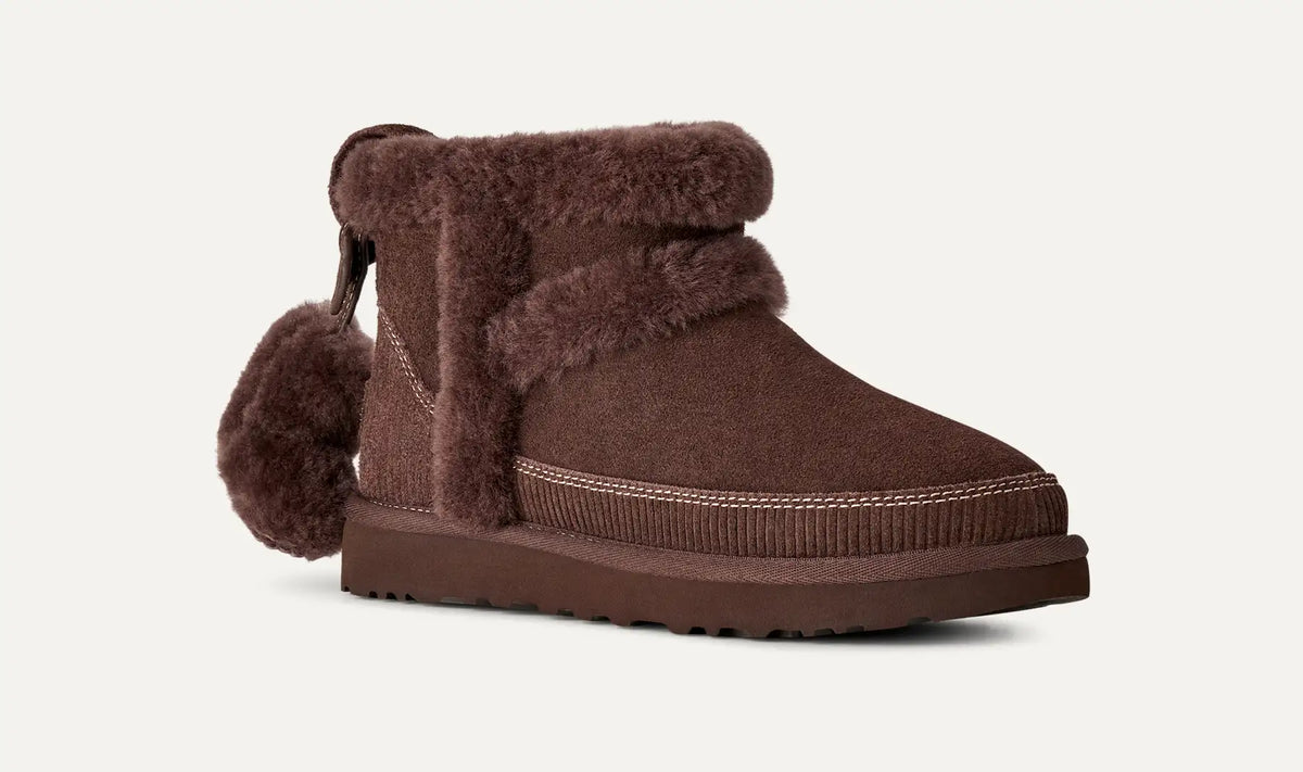 UGG Stivali Classic Mini Heritage Donna in Burnt Cedar