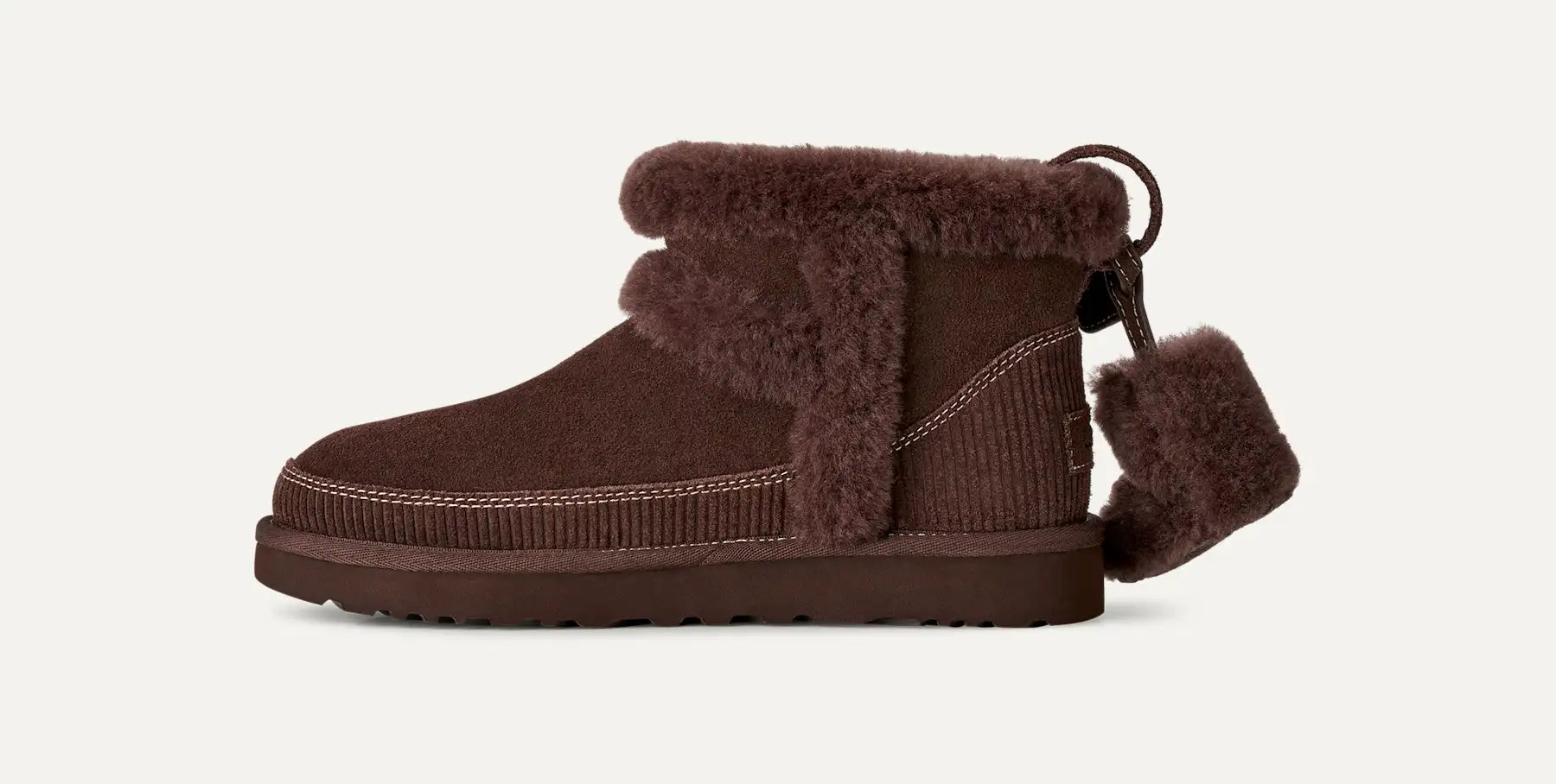 UGG Stivali Classic Mini Heritage Donna in Burnt Cedar