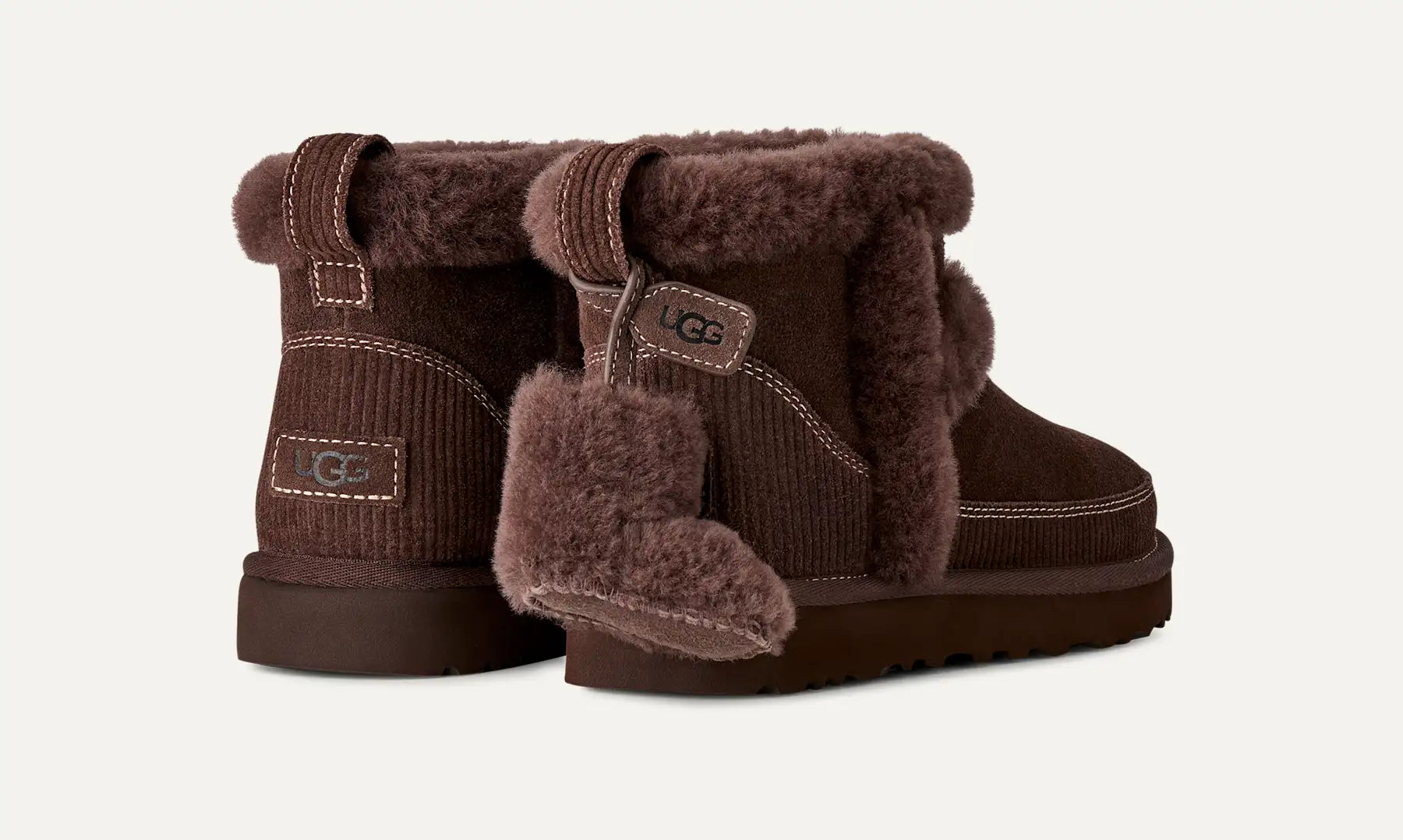 UGG Stivali Classic Mini Heritage Donna in Burnt Cedar