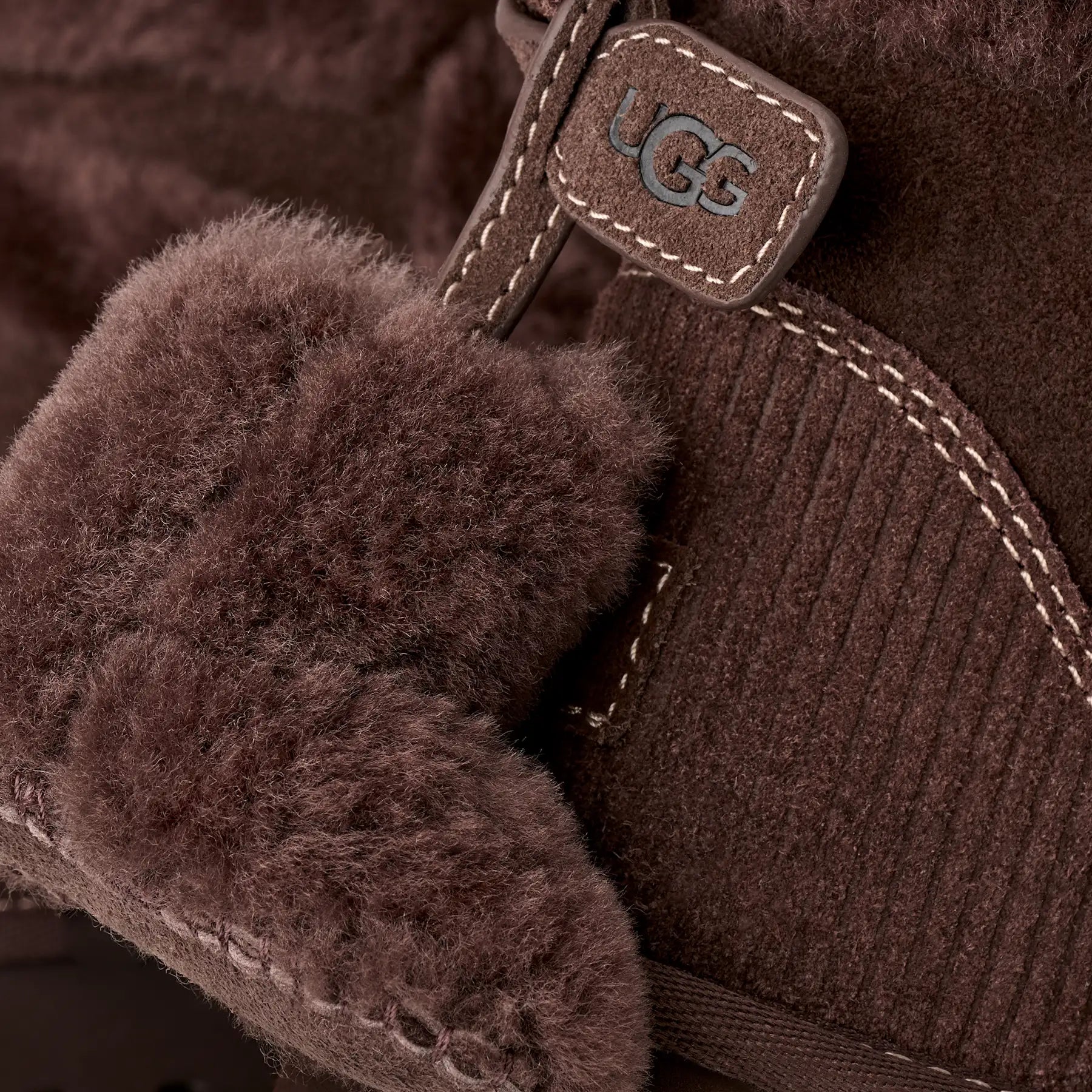 UGG Stivali Classic Mini Heritage Donna in Burnt Cedar