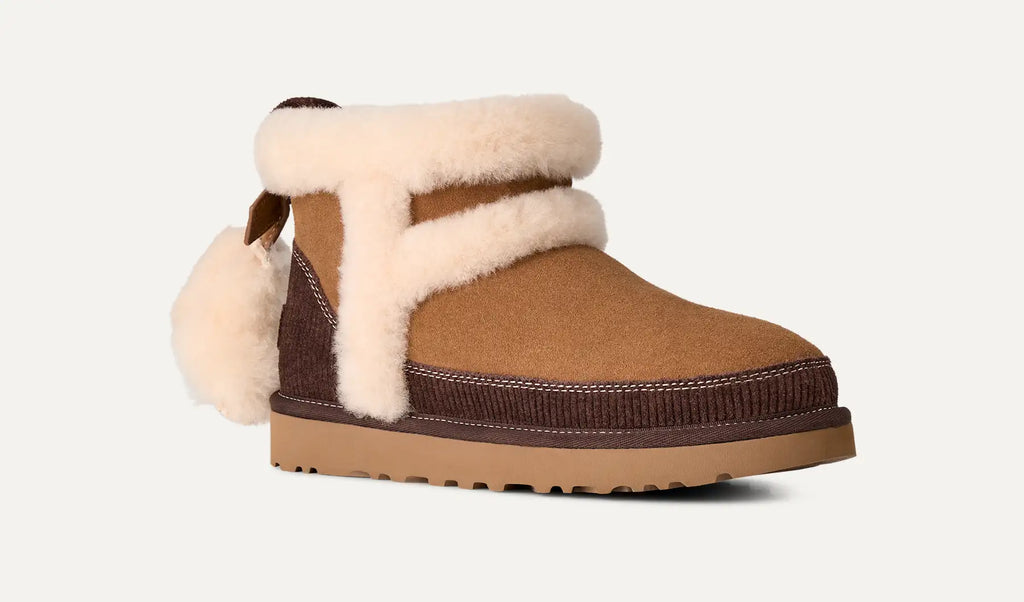 UGG Stivali Classic Mini Heritage Donna in Chestnut