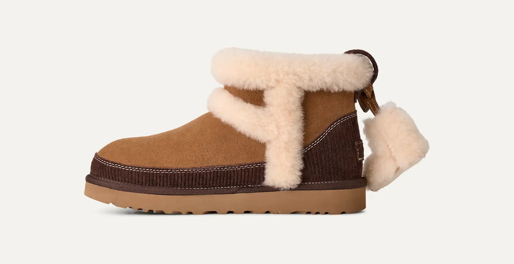 UGG Stivali Classic Mini Heritage Donna in Chestnut