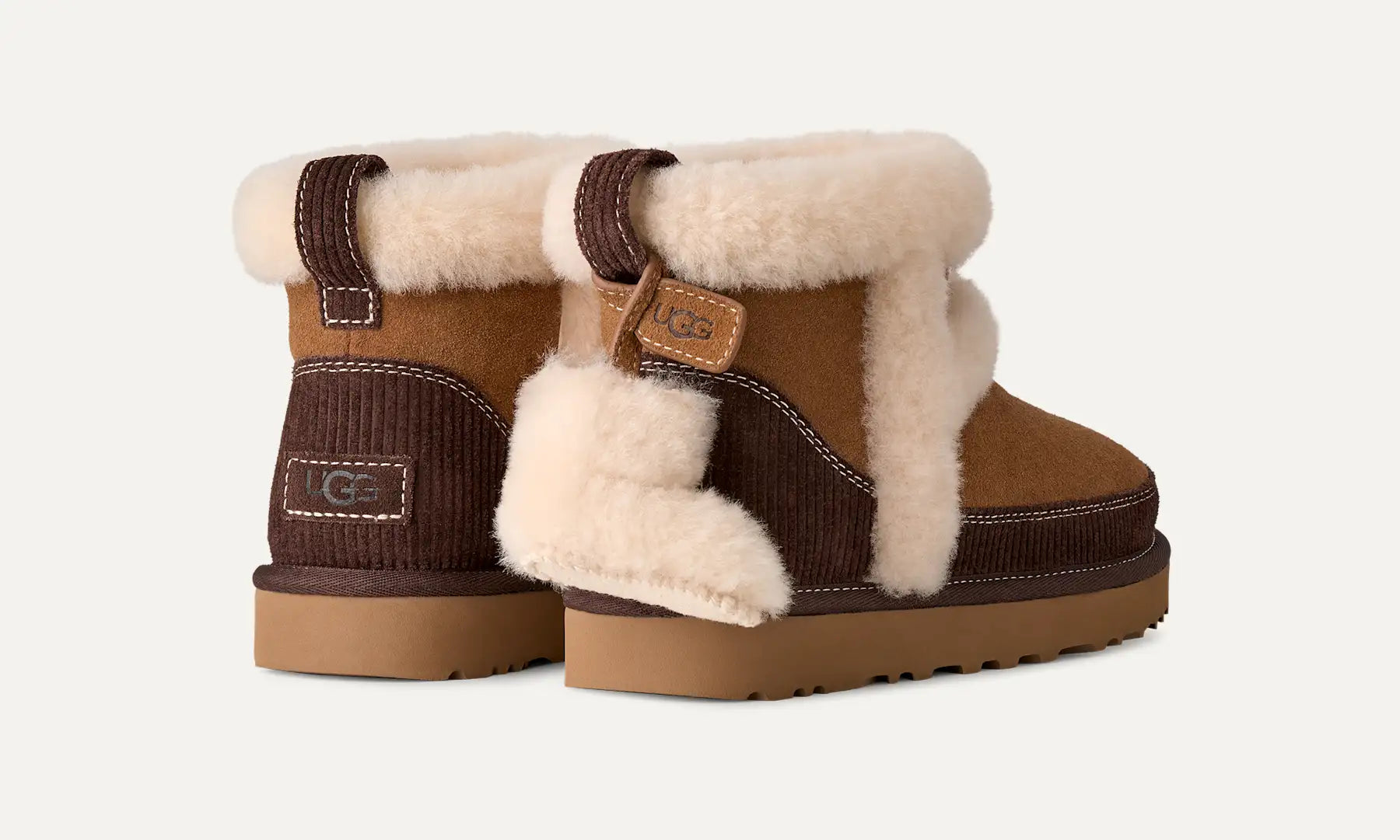 UGG Stivali Classic Mini Heritage Donna in Chestnut