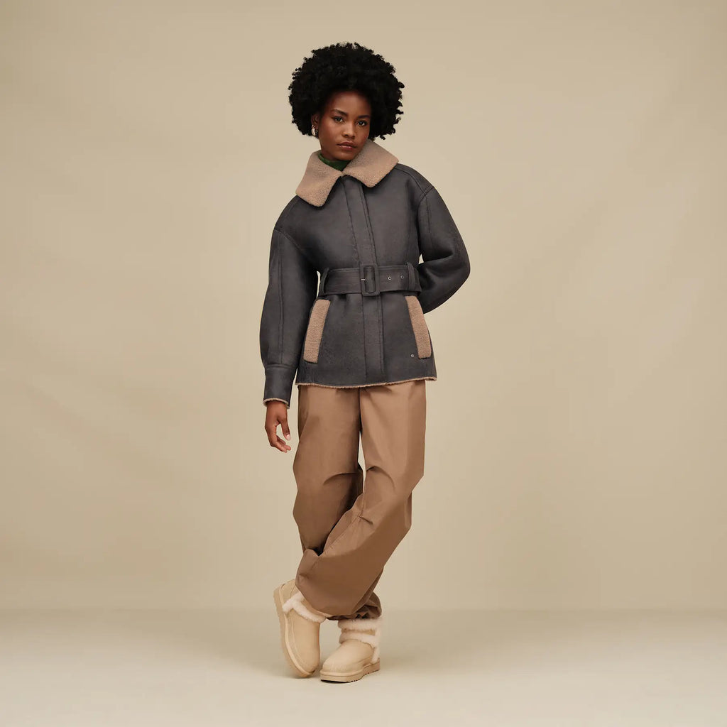 UGG Stivali Classic Mini Heritage Donna in Sand Castle
