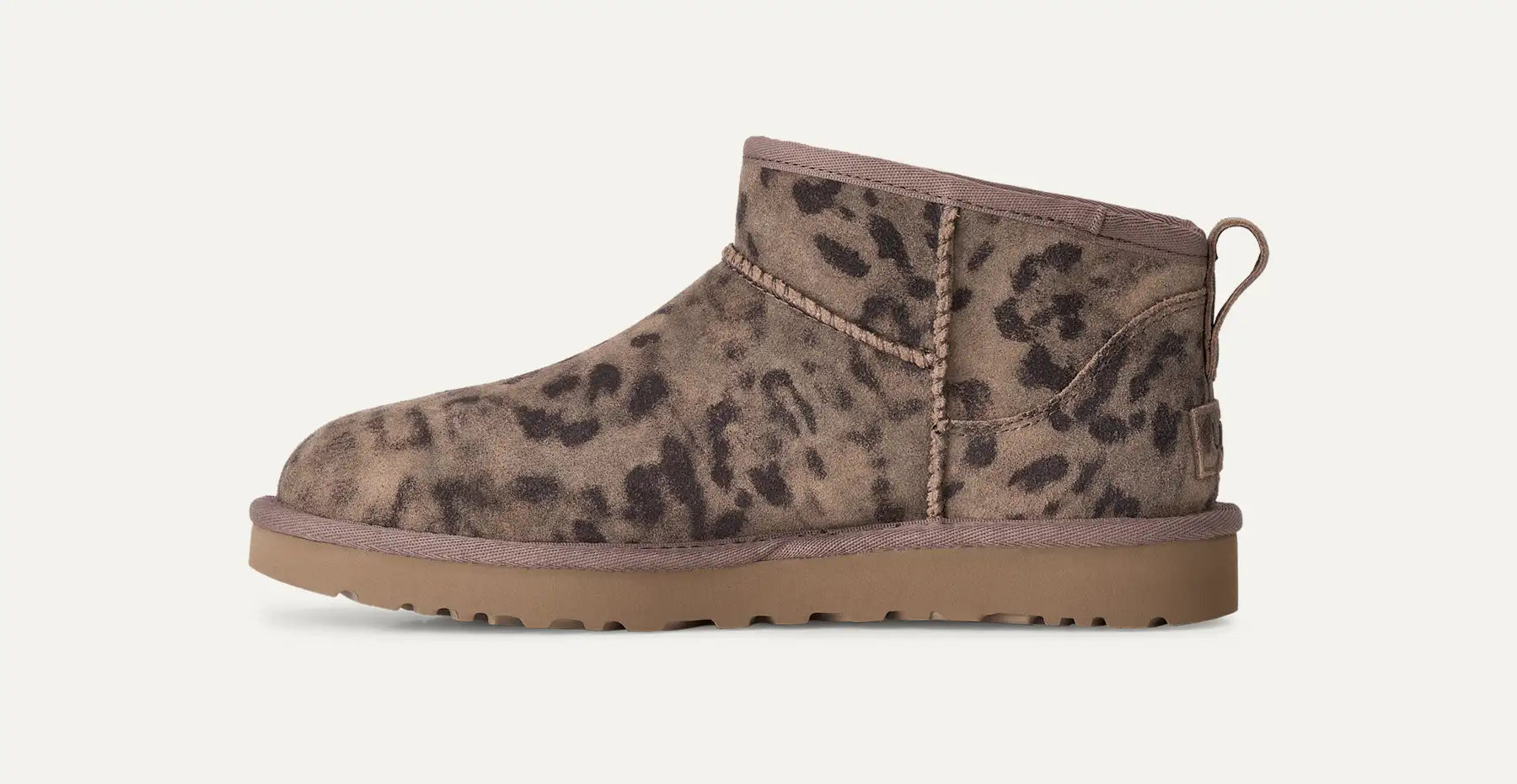 UGG Classic Ultra Mini Spotted Boot Donna in Chestnut
