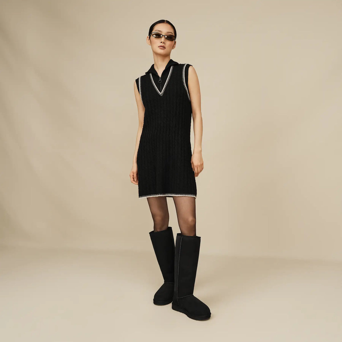 UGG Stivali Classic Ultra Tall Donna in Black