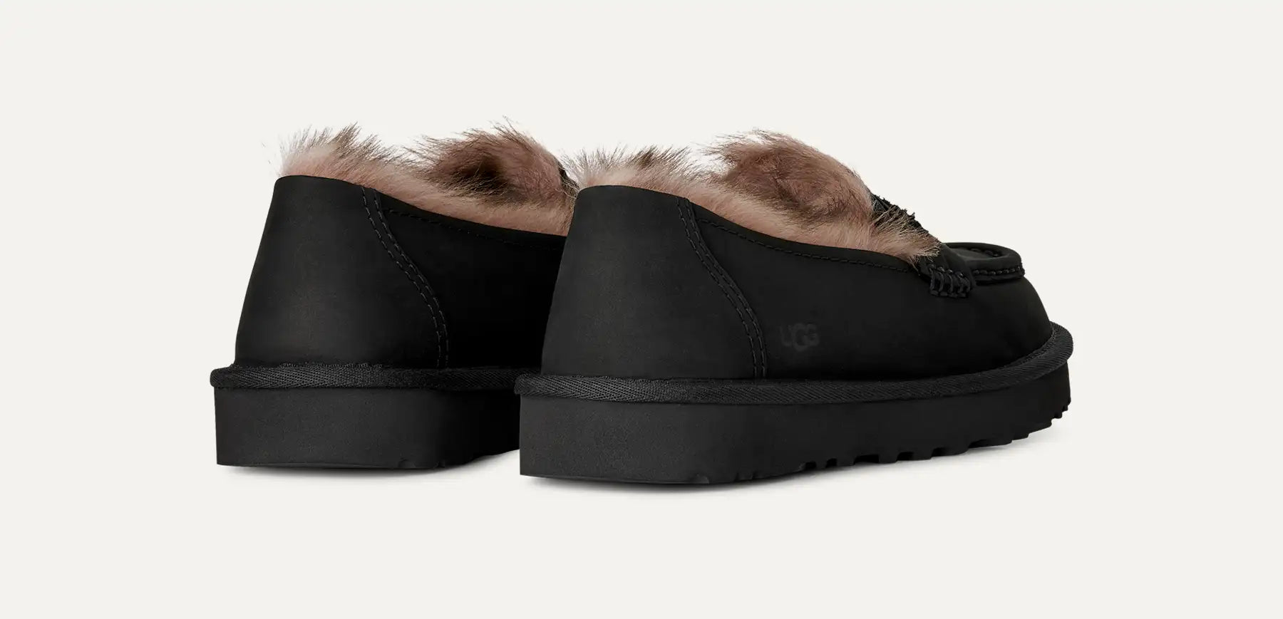 UGG Mocassini Ellis Nubuck Donna in Black