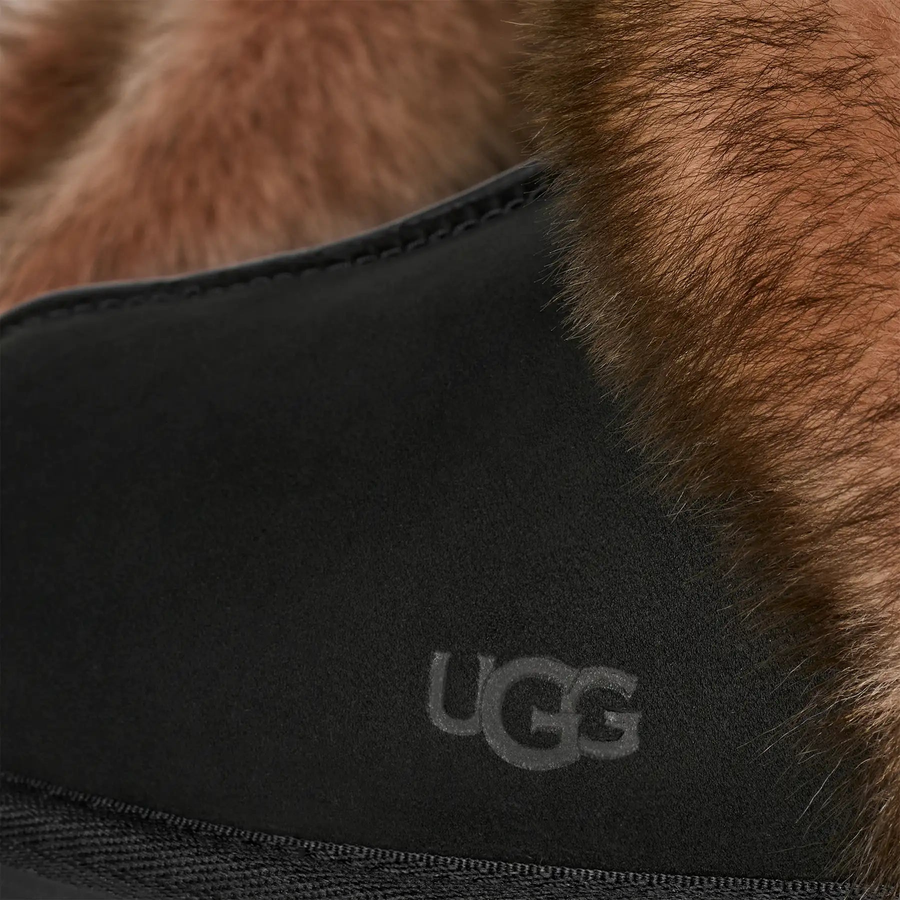 UGG Ciabatte Scuffette Nubuck Donna in Black
