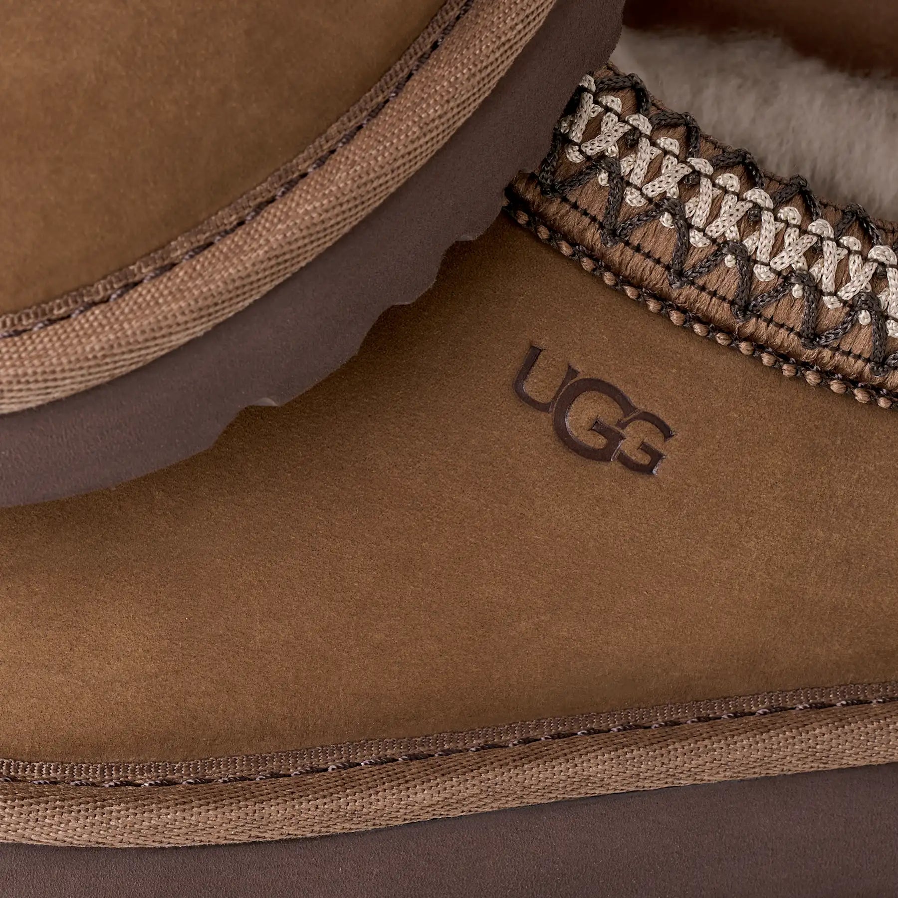 UGG Tasman Nubuck Donna in Dark Chestnut