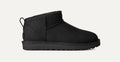 UGG Stivali Classic Ultra Mini Nubuck Donna in Black