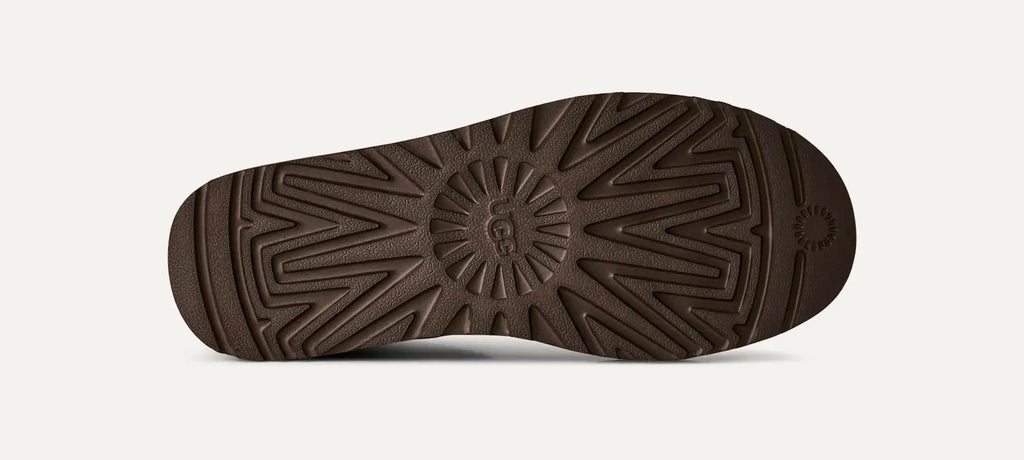 UGG Stivali Classic Ultra Mini Nubuck Donna in Dark Chestnut