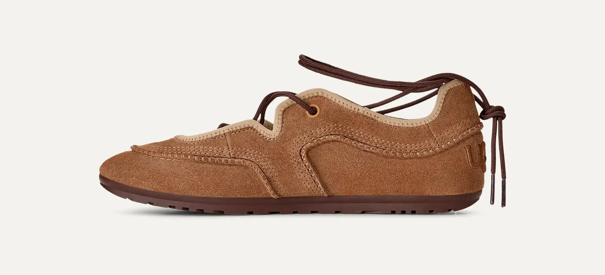 UGG Sneakers ballerine Quill Donna in Chestnut