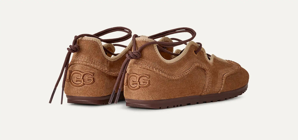 UGG Sneakers ballerine Quill Donna in Chestnut