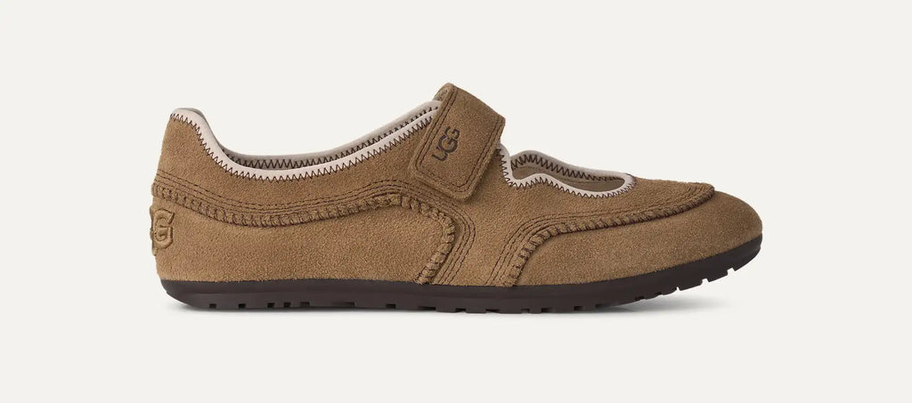 UGG Sneaker Quill Mary Jane Donna in Light Bronze