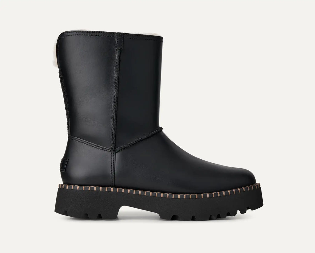 UGG Stivaletti Uptowner Donna in Black Leather