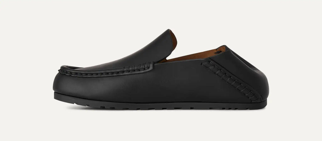 UGG Mocassini Eldrie Donna in Black Leather