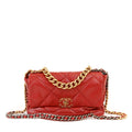 Chanel 19 Red Lipstick Jumbo w/ Multi Hardware – Accessorio premium elegante